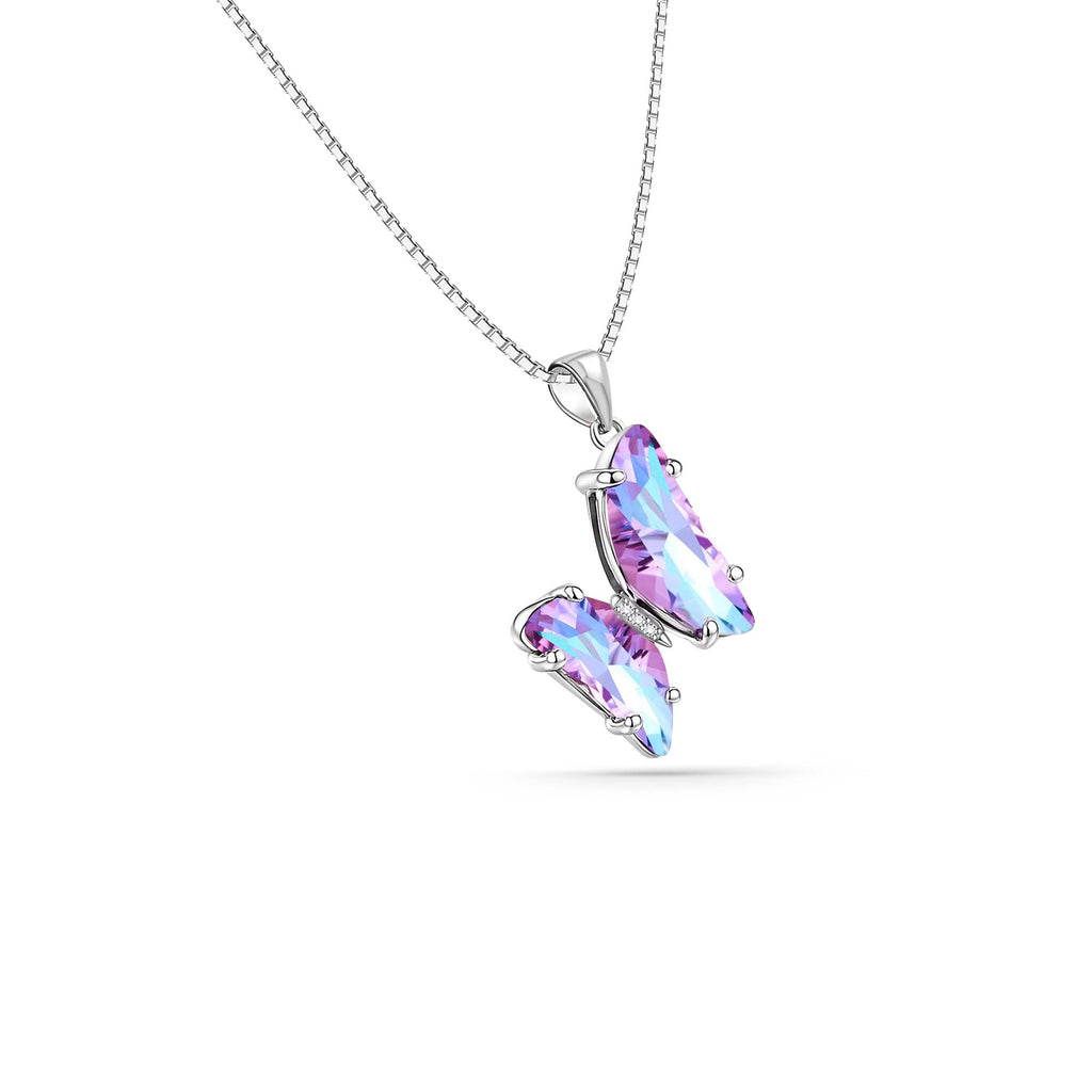 Crystal Butterfly Charm