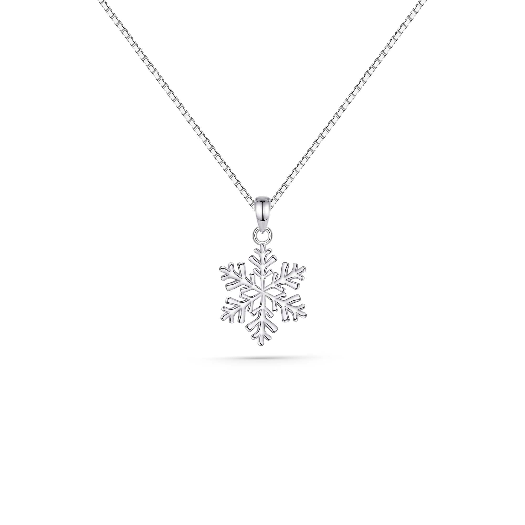 Silver Snowflake Pendant