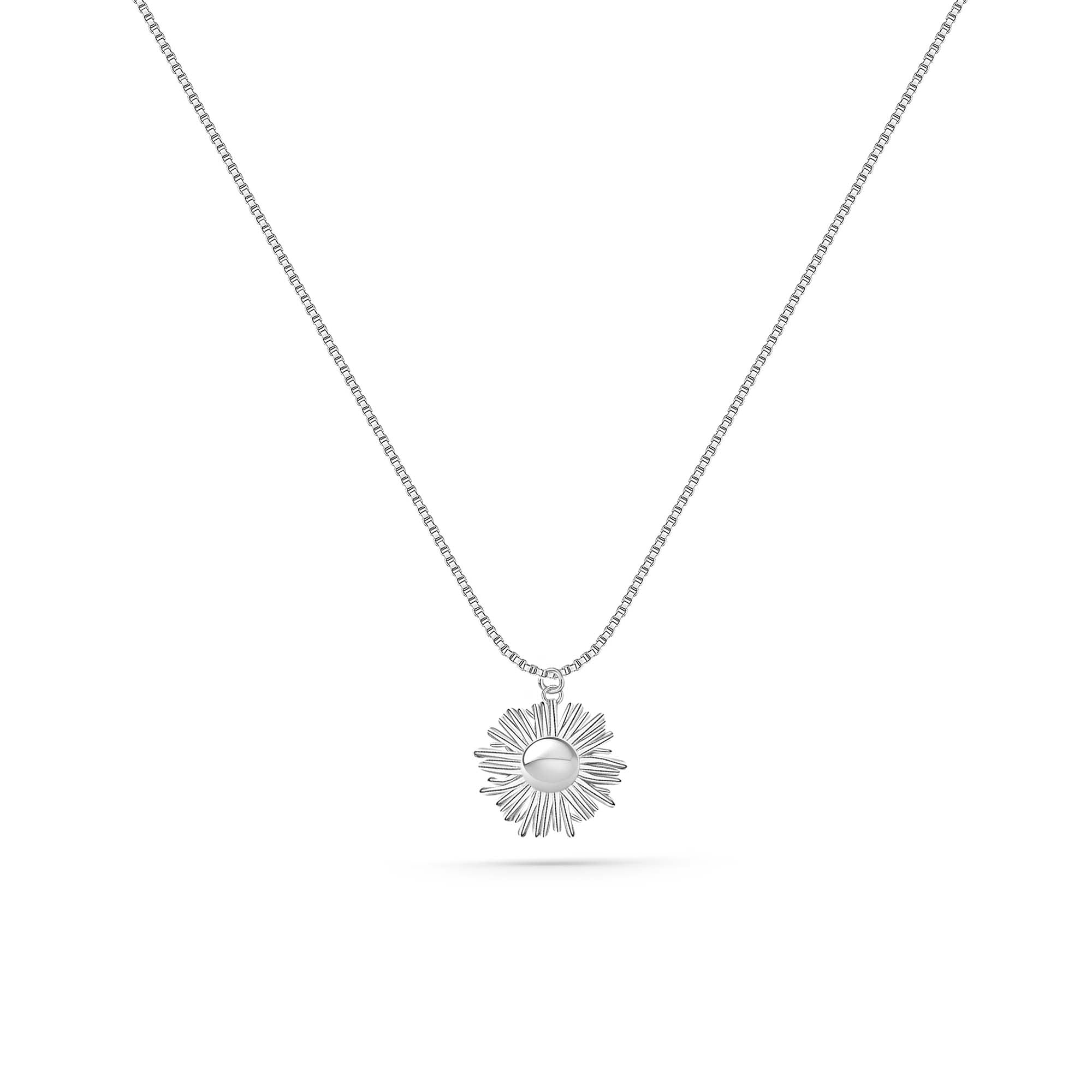Sunburst Medallion Necklace