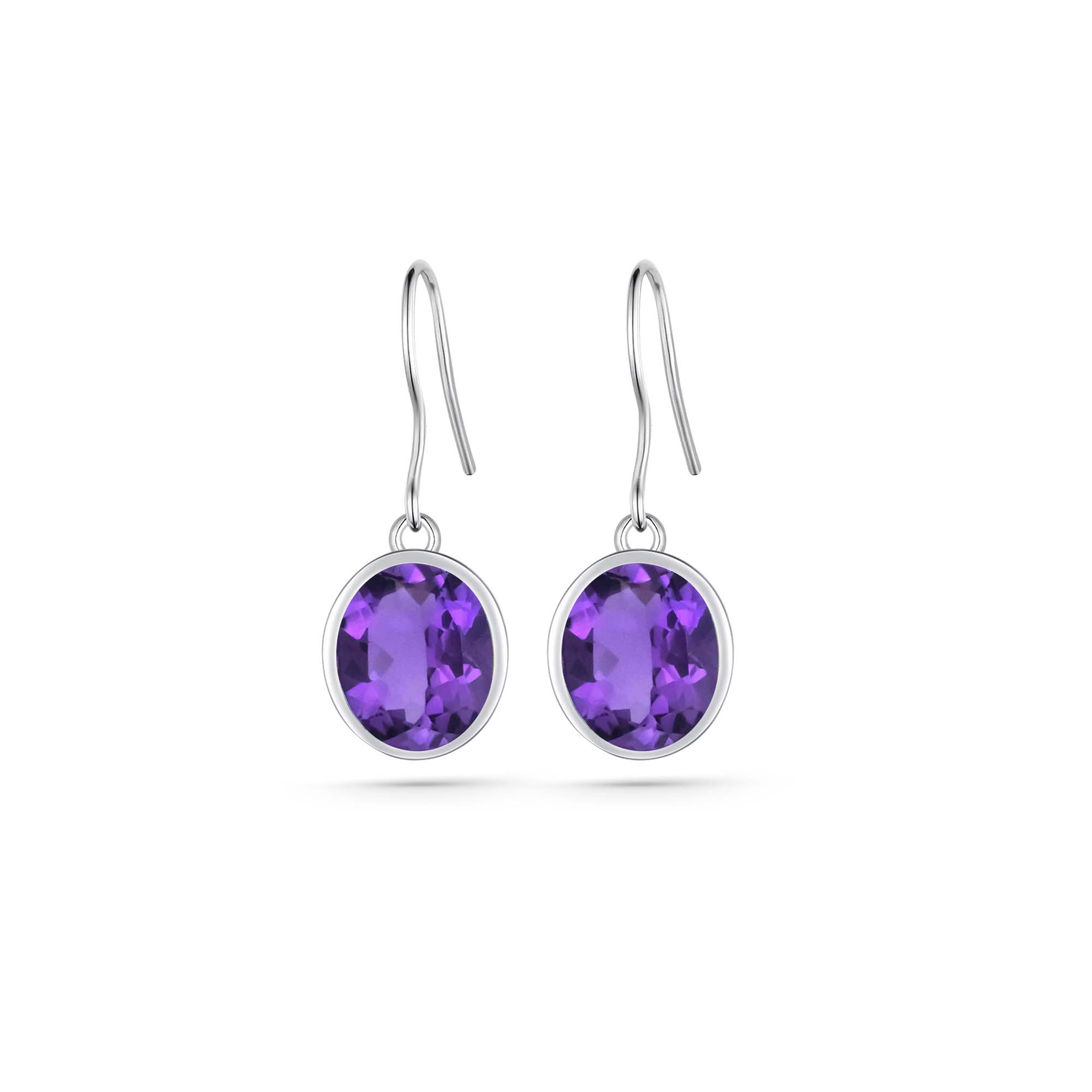Silver Bezel Drops