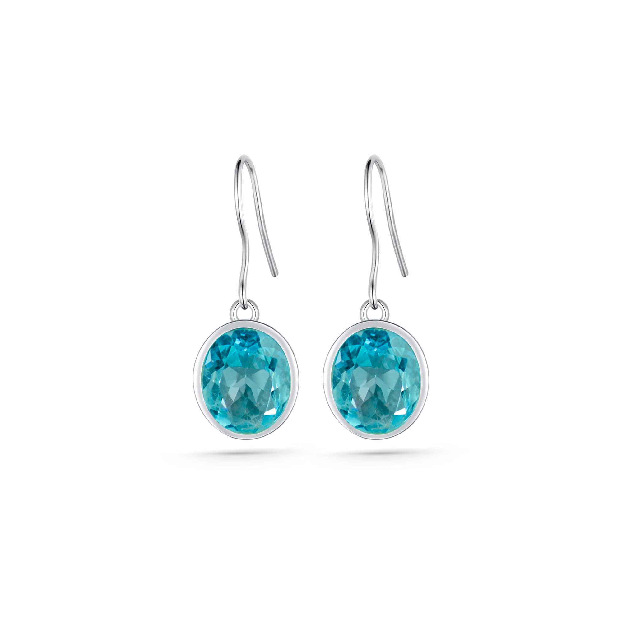 Silver Bezel Drops