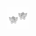 Crystal Butterfly Studs