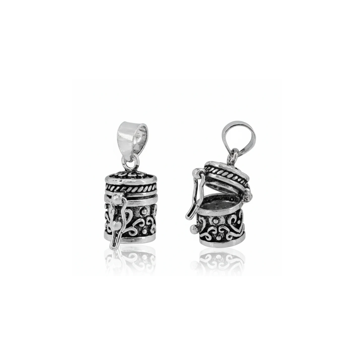 Ornate Poison Box Pendant