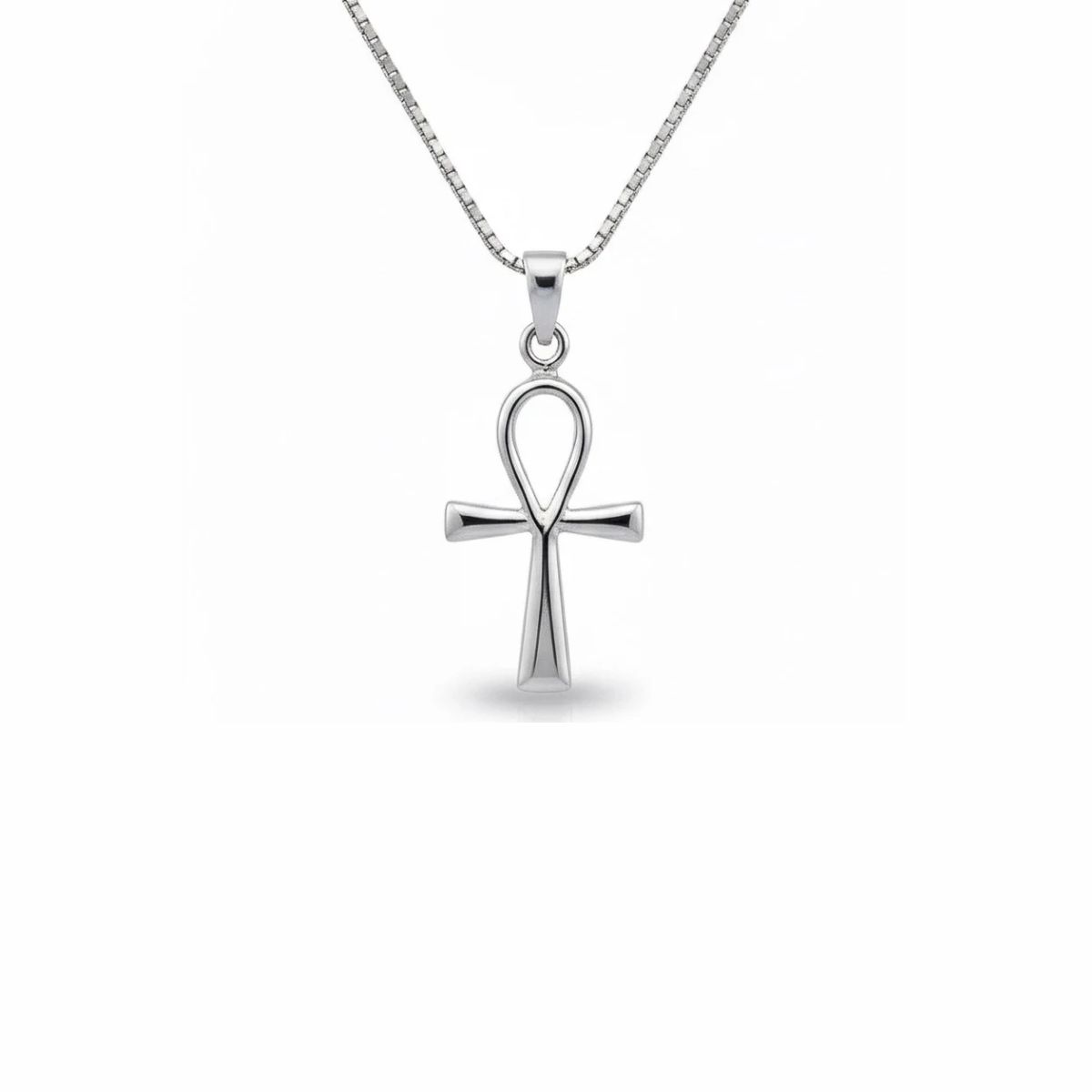Silver Ankh Pendant