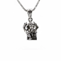 Silver Ganesha Pendant