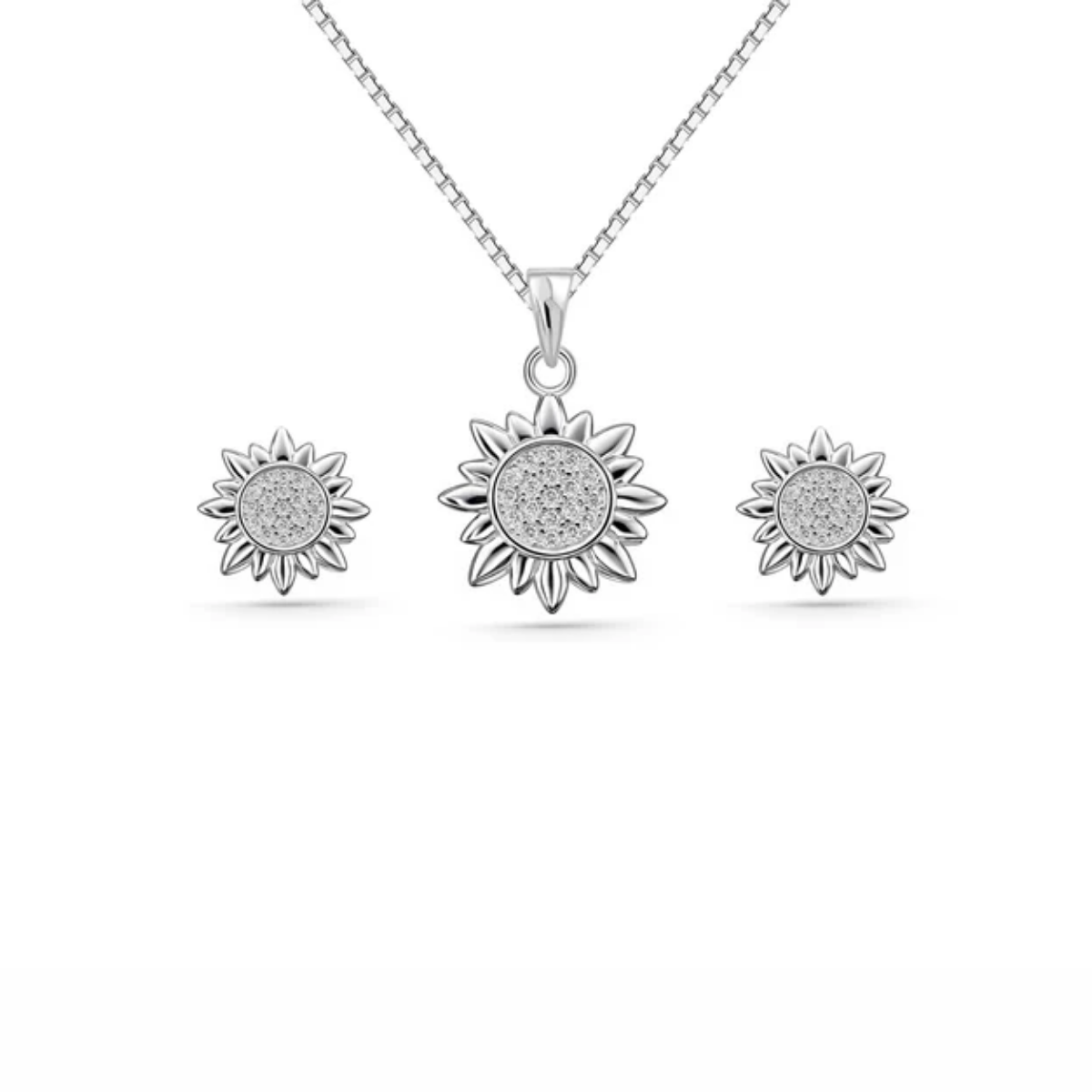 Sunflower CZ Set